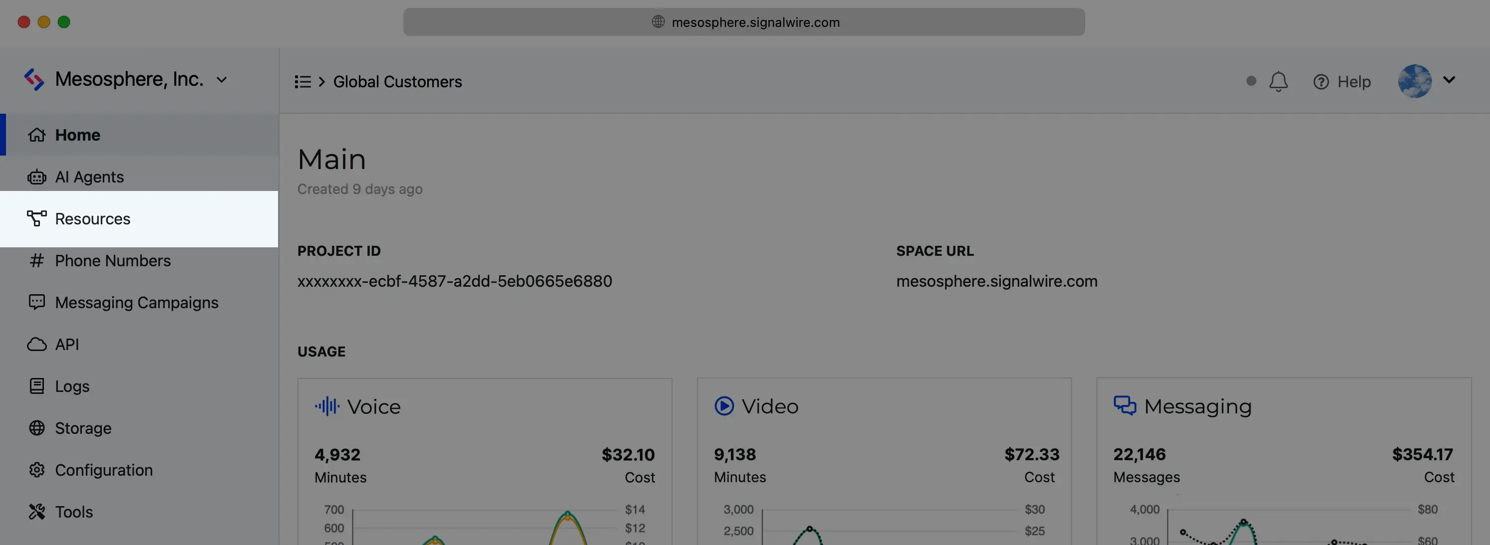 Create a new Resource from the Dashboard
